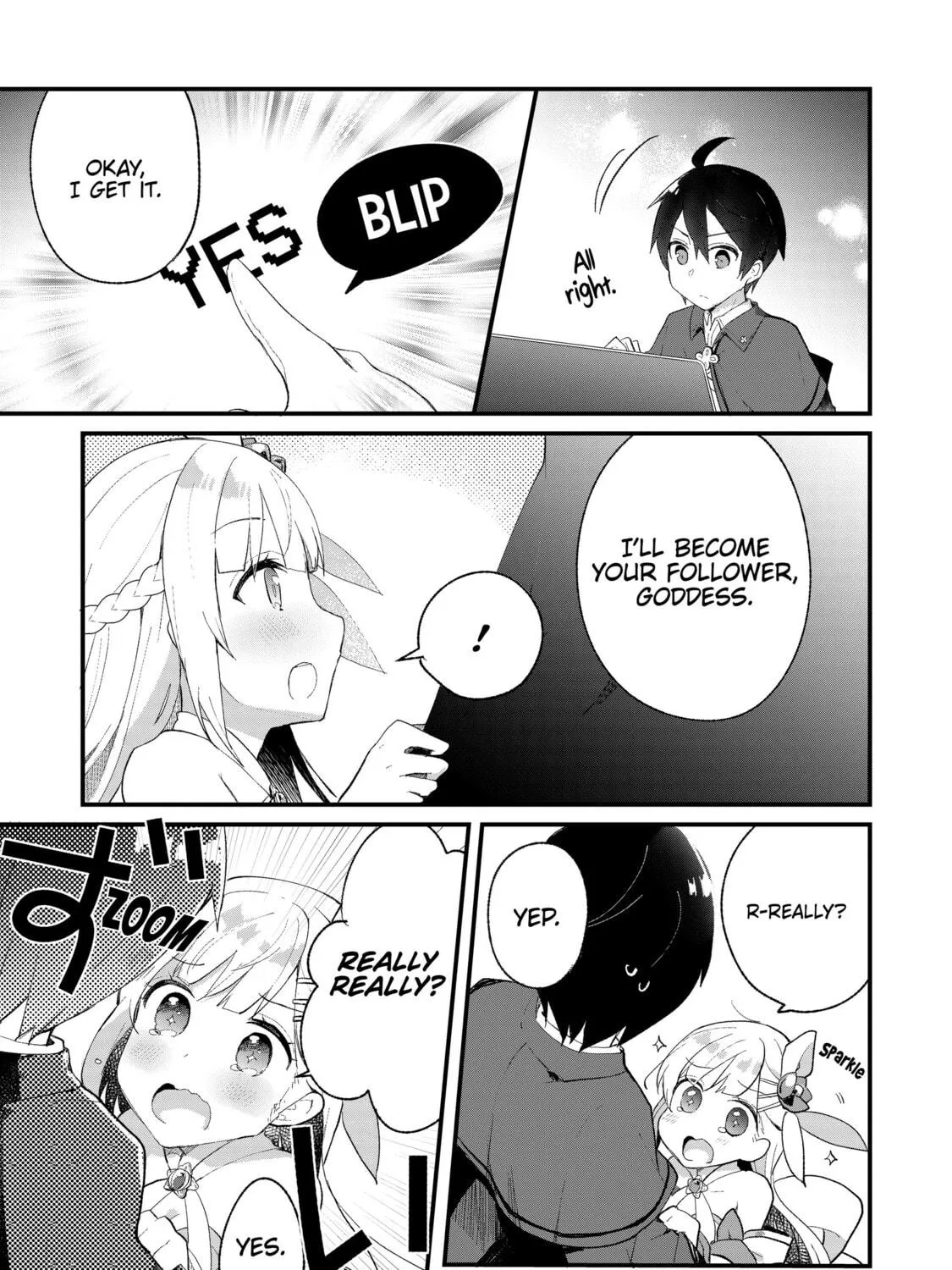 Read Full Clearing Another World under a Goddess with Zero Believers chapter 2 image 28 on Lezhin