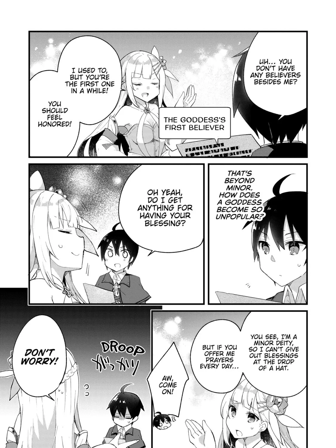 Read Full Clearing Another World under a Goddess with Zero Believers chapter 2 image 32 on Lezhin