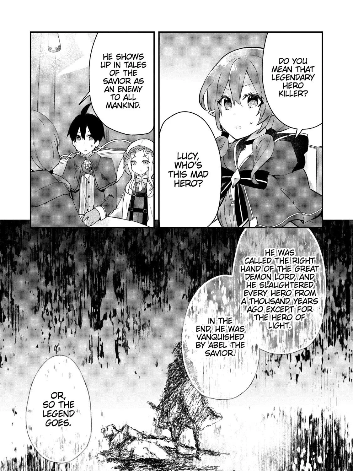Read Full Clearing Another World under a Goddess with Zero Believers chapter 25 image 18 on Lezhin