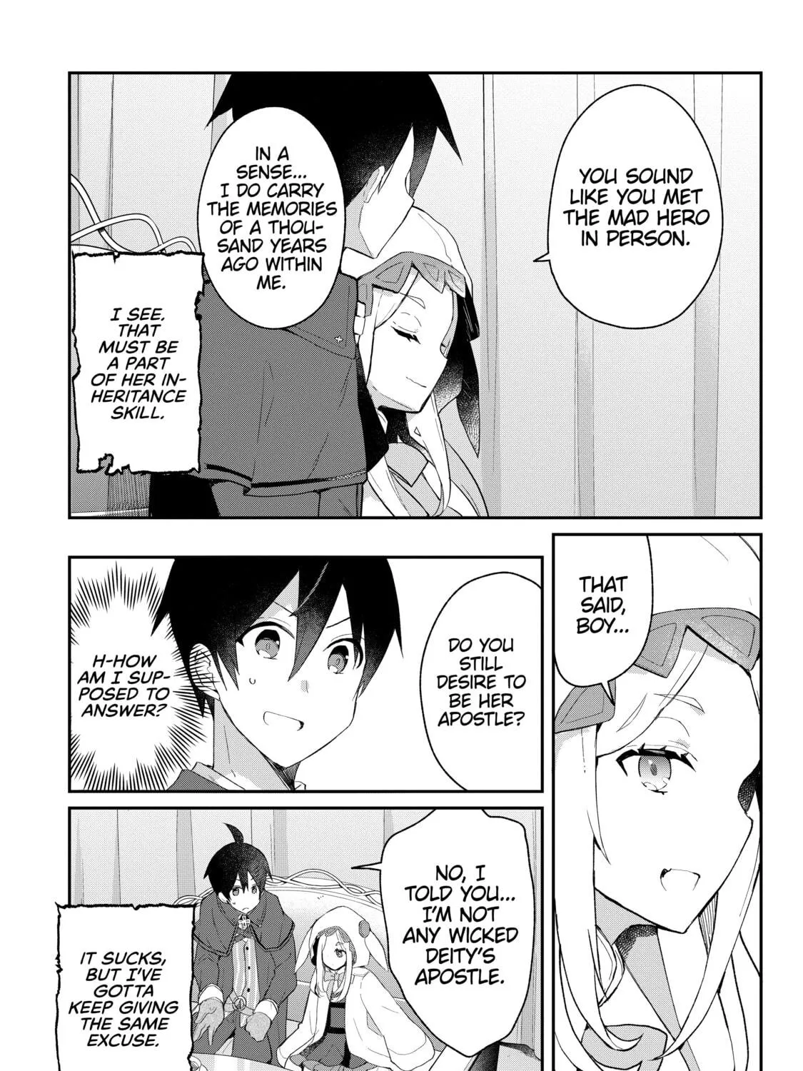 Read Full Clearing Another World under a Goddess with Zero Believers chapter 25 image 22 on Lezhin