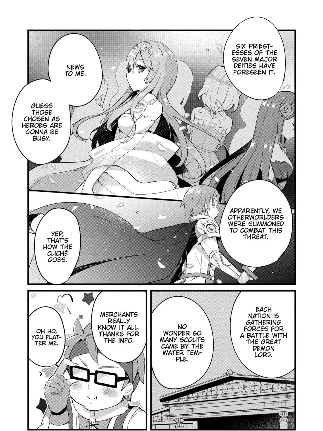 Read Full Clearing Another World under a Goddess with Zero Believers chapter 3 image 46 on Lezhin