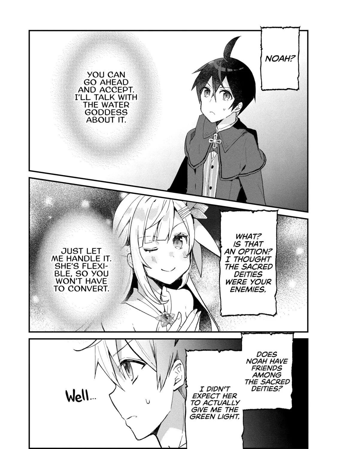 Read Full Clearing Another World under a Goddess with Zero Believers chapter 34 image 36 on Lezhin