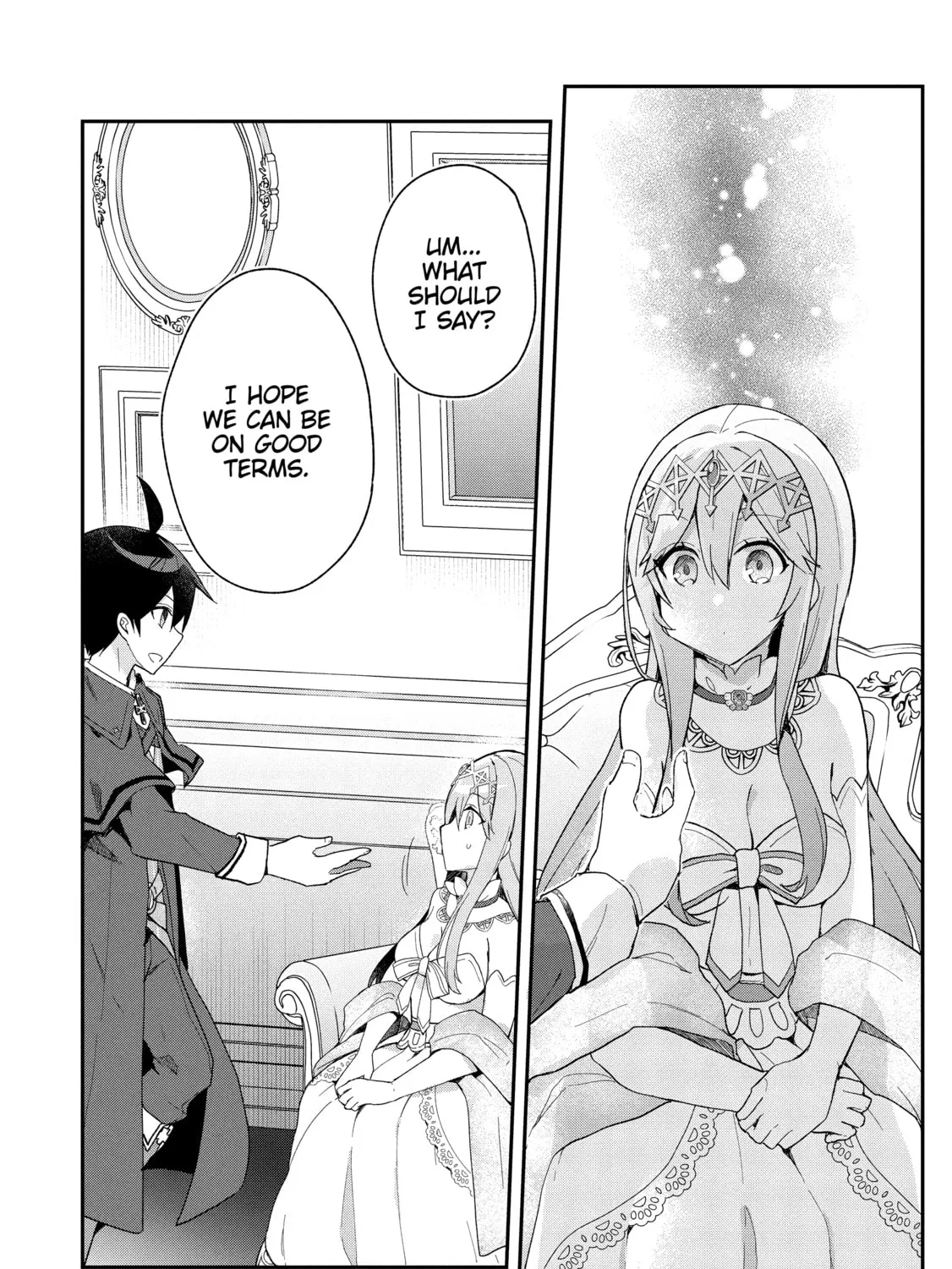 Read Full Clearing Another World under a Goddess with Zero Believers chapter 35 image 30 on Lezhin
