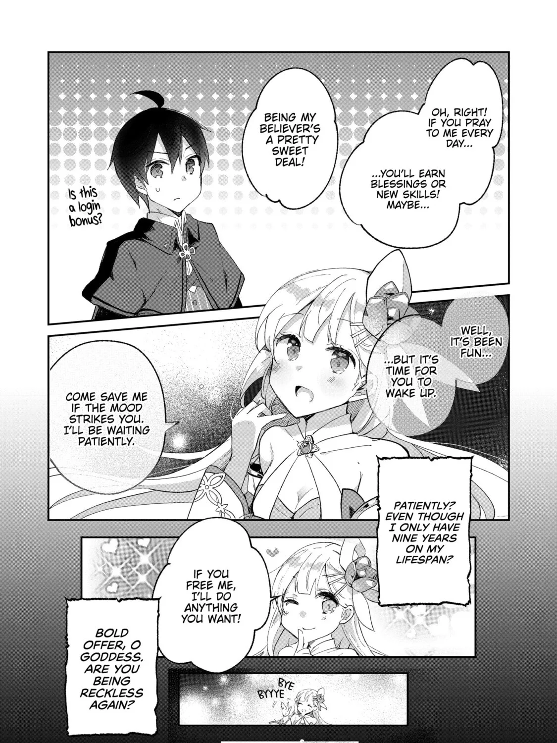 Read Full Clearing Another World under a Goddess with Zero Believers chapter 4 image 24 on Lezhin