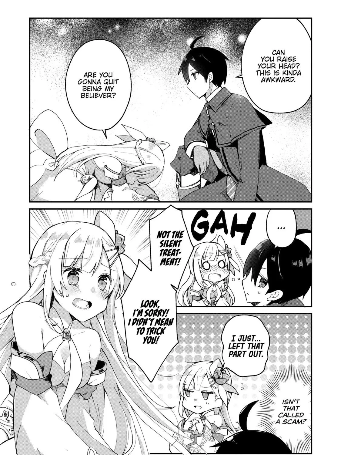 Read Full Clearing Another World under a Goddess with Zero Believers chapter 4 image 4 on Lezhin