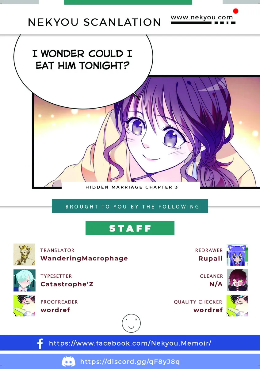 Read Full Marks Hidden Marriage (Colored) chapter 3 image 1 on Lezhin