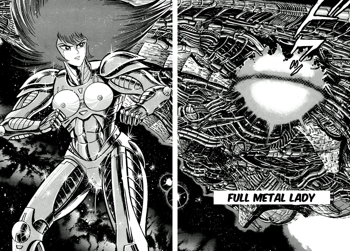 Read Full Metal Lady chapter 1 image 3 on Lezhin