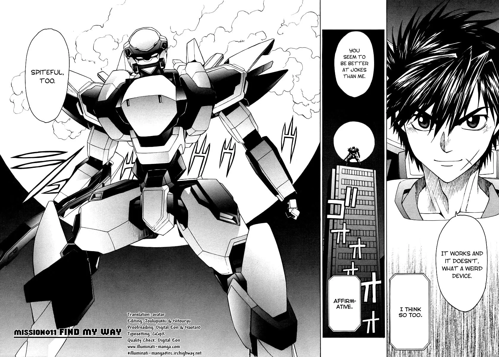 Read Full Metal Panic! Sigma chapter 11 image 1 on Lezhin