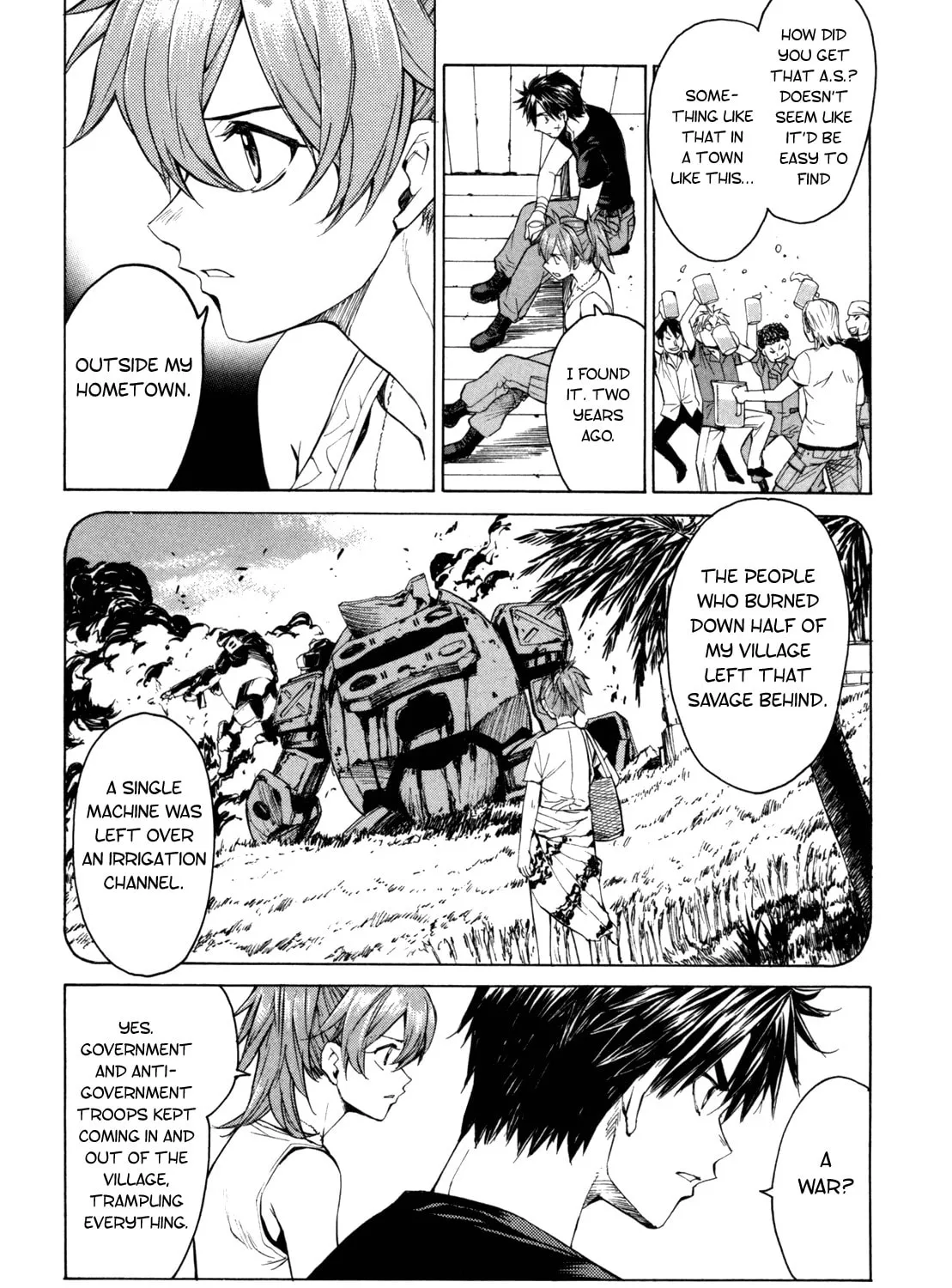 Read Full Metal Panic! Sigma chapter 29 image 6 on Lezhin