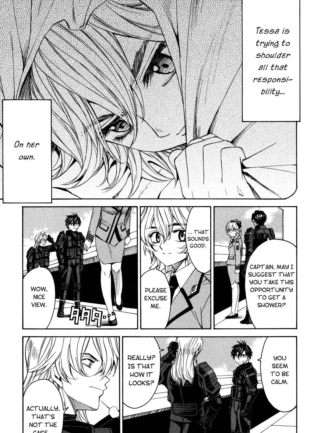 Read Full Metal Panic! Sigma chapter 46 image 22 on Lezhin