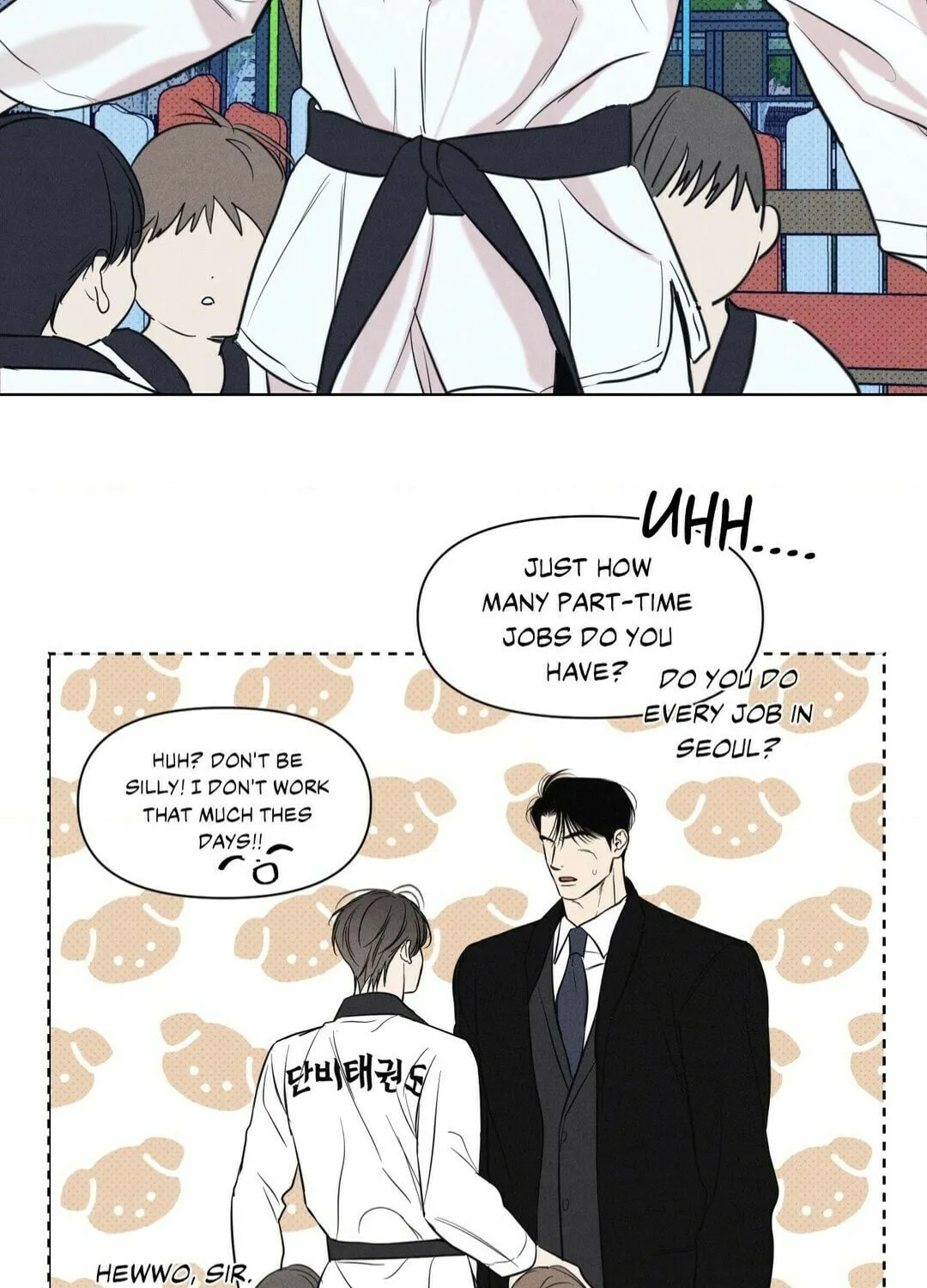 Read Full Time Freelancer chapter 18.5 image 4 on Lezhin