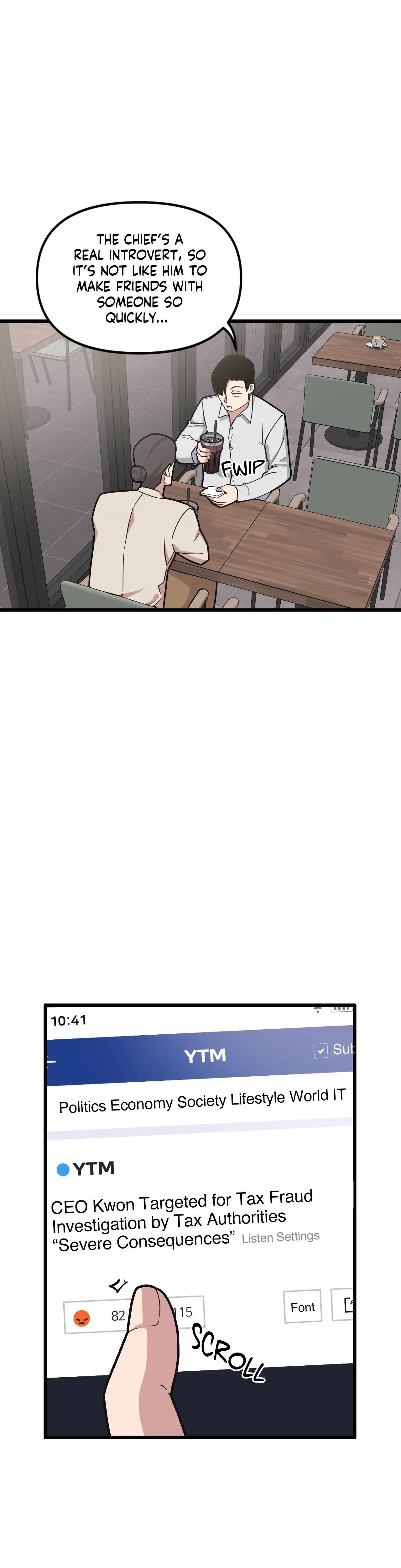 Read Full Volume chapter 71 image 6 on Lezhin