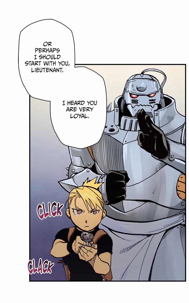 Read Fullmetal Alchemist (WEBTOON) chapter 108 image 60 on Lezhin