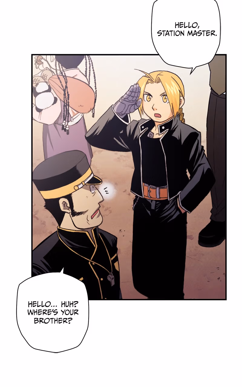 Read Fullmetal Alchemist (WEBTOON) chapter 110 image 1 on Lezhin