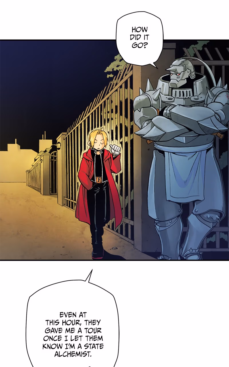 Read Fullmetal Alchemist (WEBTOON) chapter 124 image 2 on Lezhin