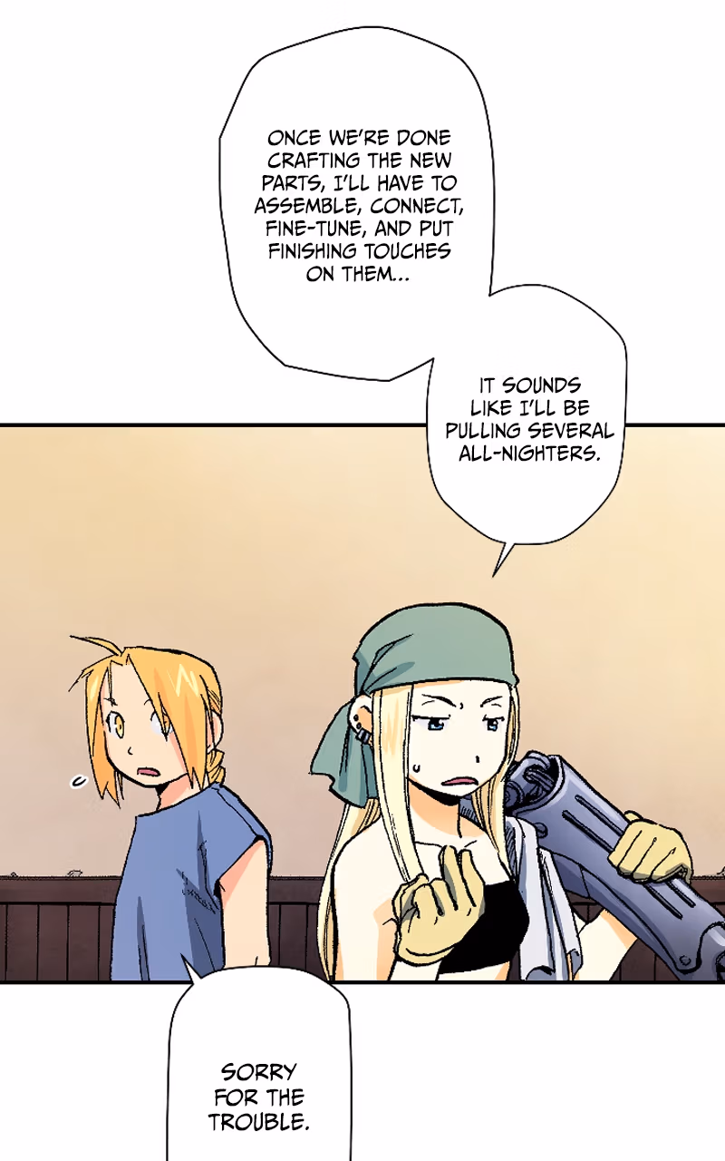 Read Fullmetal Alchemist (WEBTOON) chapter 24 image 53 on Lezhin