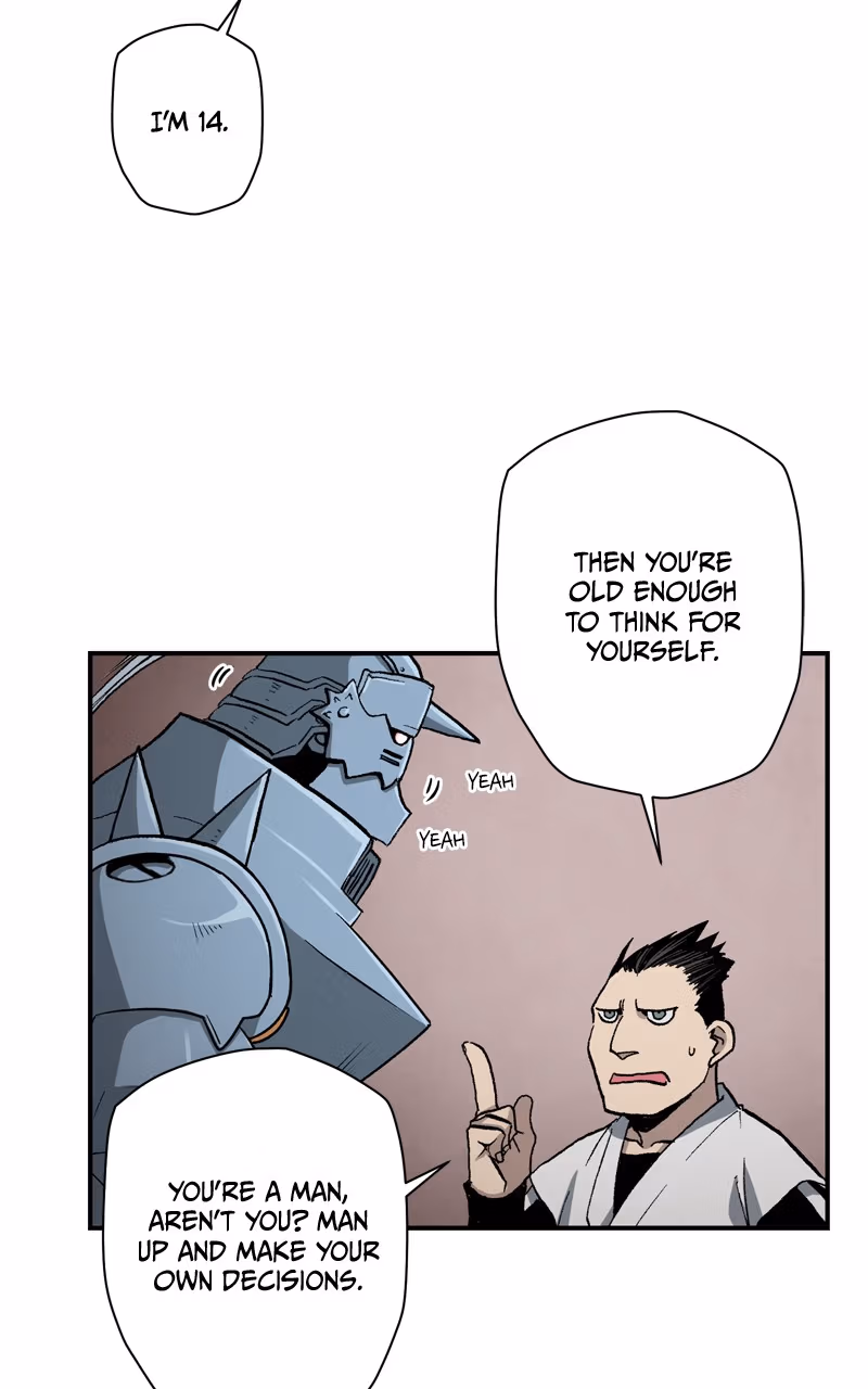 Read Fullmetal Alchemist (WEBTOON) chapter 73 image 52 on Lezhin