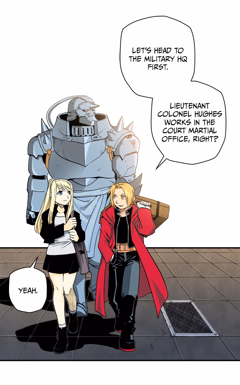 Read Fullmetal Alchemist (WEBTOON) chapter 96 image 1 on Lezhin