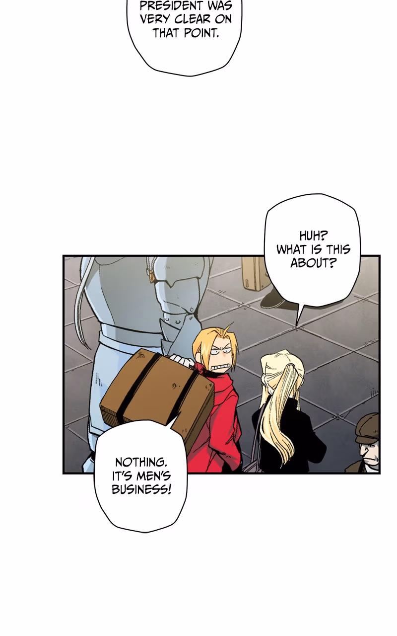 Read Fullmetal Alchemist (WEBTOON) chapter 96 image 3 on Lezhin