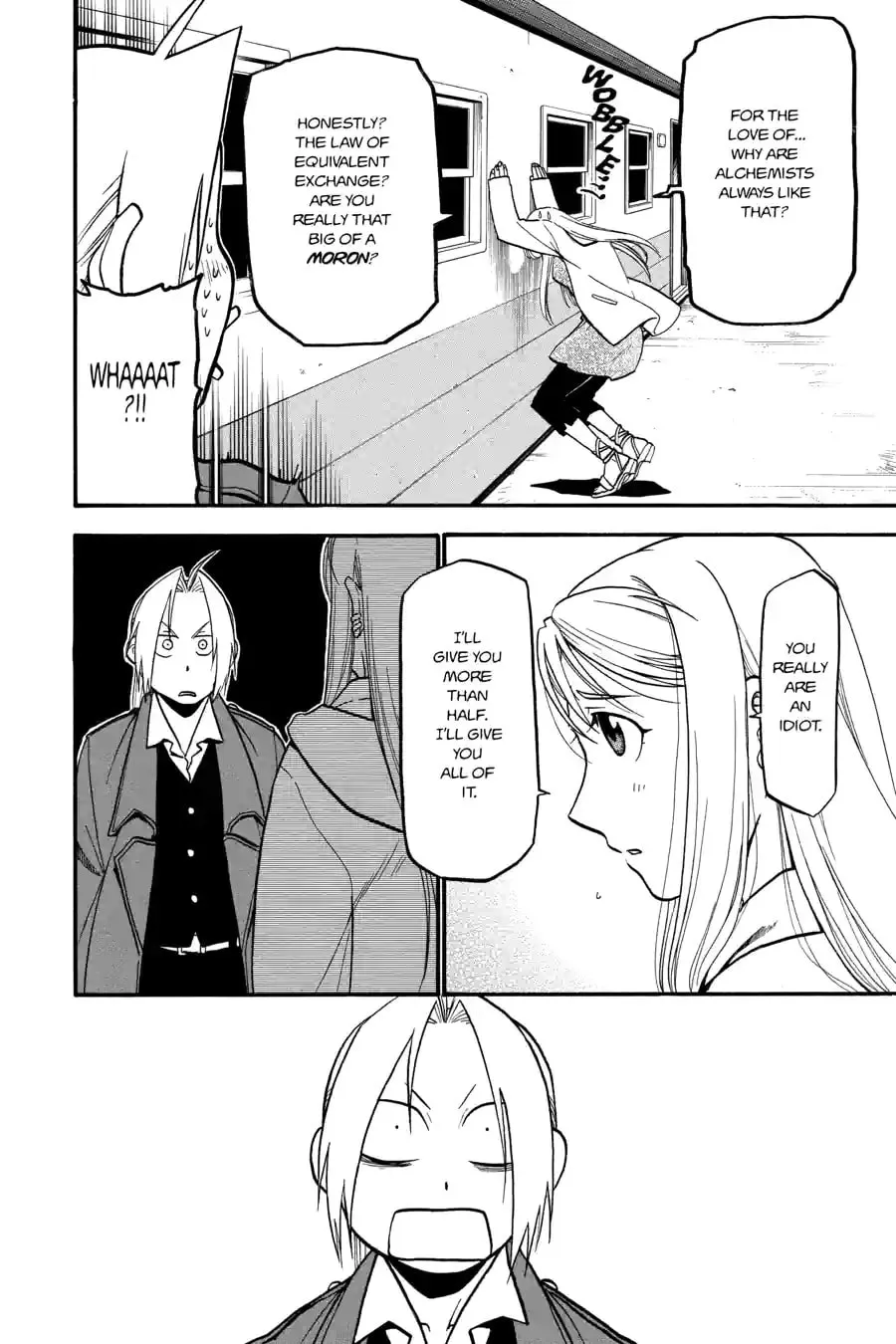 Read Fullmetal Alchemist chapter 108.8 image 8 on Lezhin
