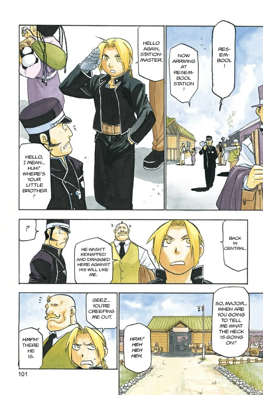 Read Fullmetal Alchemist chapter 40 image 0 on Lezhin