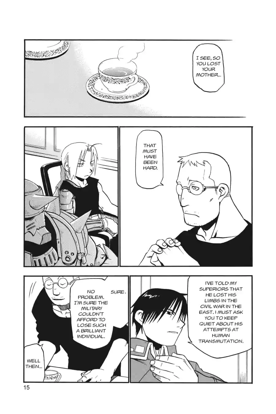 Read Fullmetal Alchemist chapter 5.1 image 8 on Lezhin