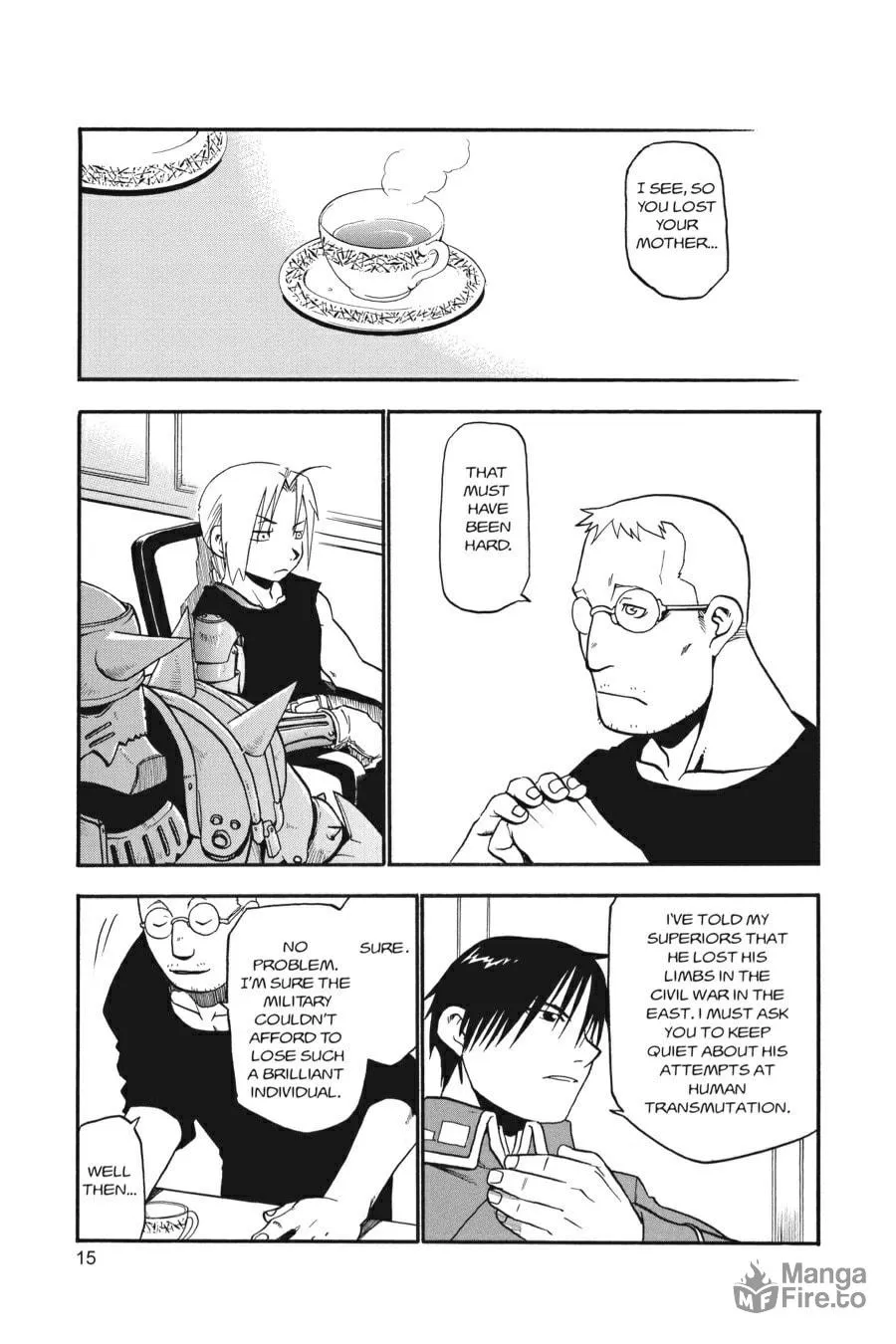 Read Fullmetal Alchemist chapter 5 image 8 on Lezhin