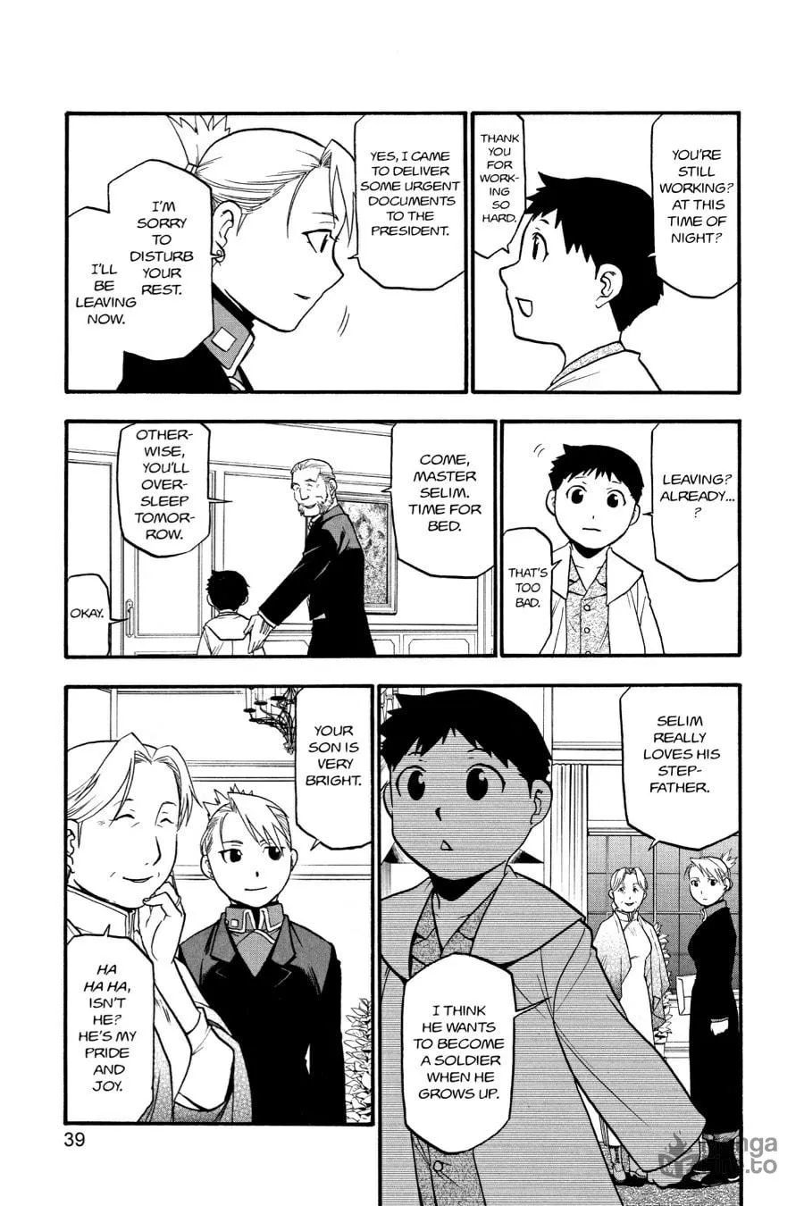 Read Fullmetal Alchemist chapter 70 image 32 on Lezhin