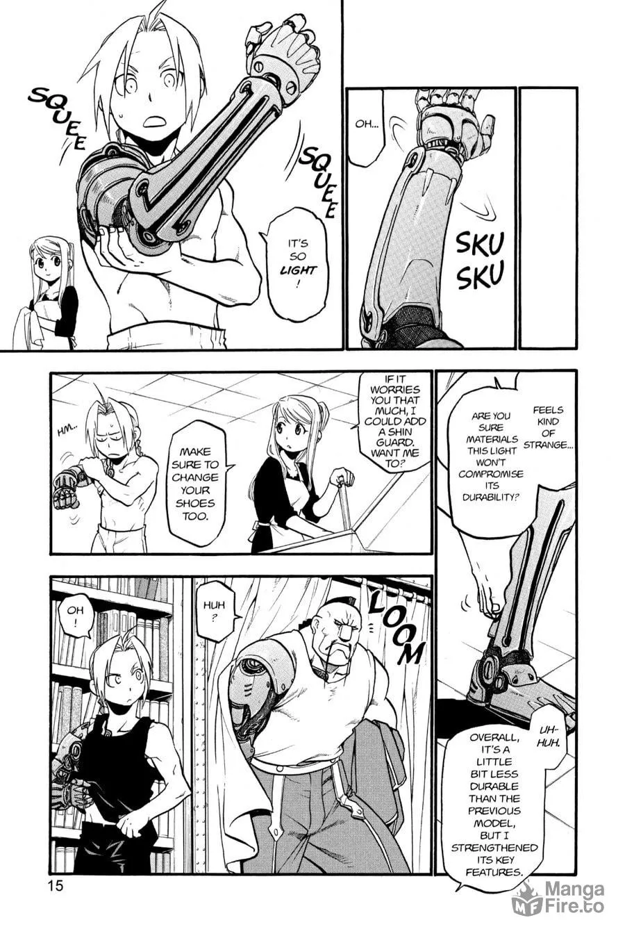 Read Fullmetal Alchemist chapter 70 image 8 on Lezhin