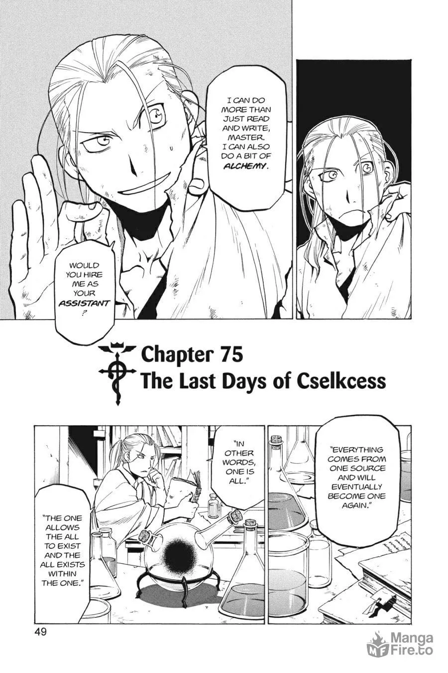 Read Fullmetal Alchemist chapter 75 image 2 on Lezhin