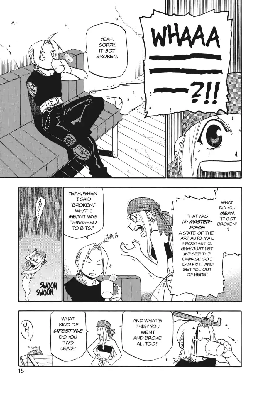Read Fullmetal Alchemist chapter 9.1 image 8 on Lezhin