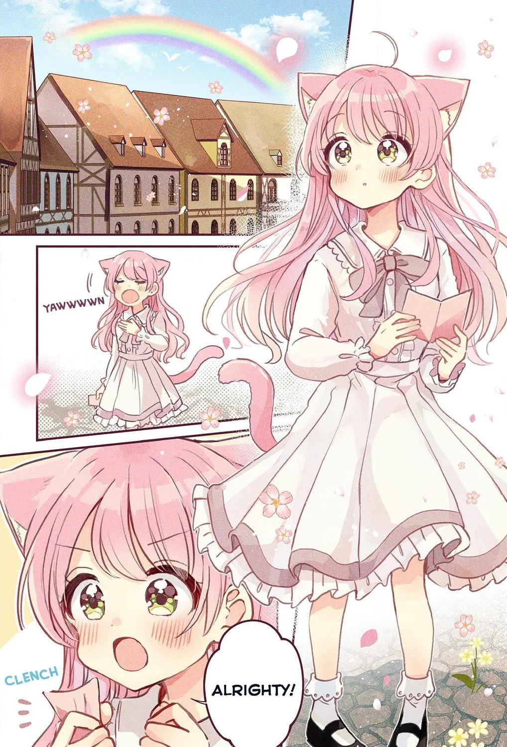 Fushigi na Neko no Machi Chapter 1 page 3 - 