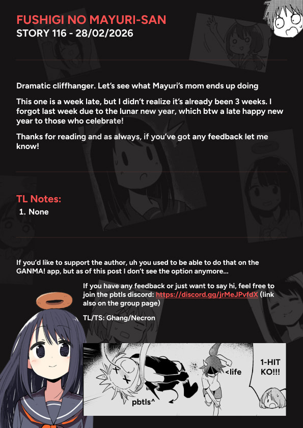 Read Fushigi no Mayuri-san chapter 116 image 4 on Lezhin
