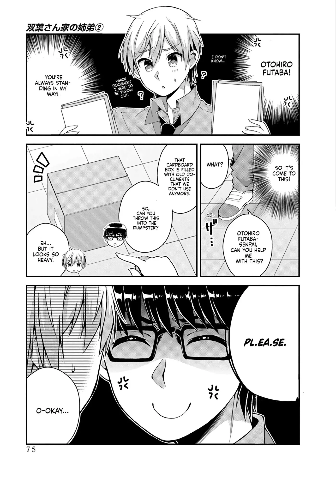 Futaba's Family Twins Chapter 14 page 10 - 