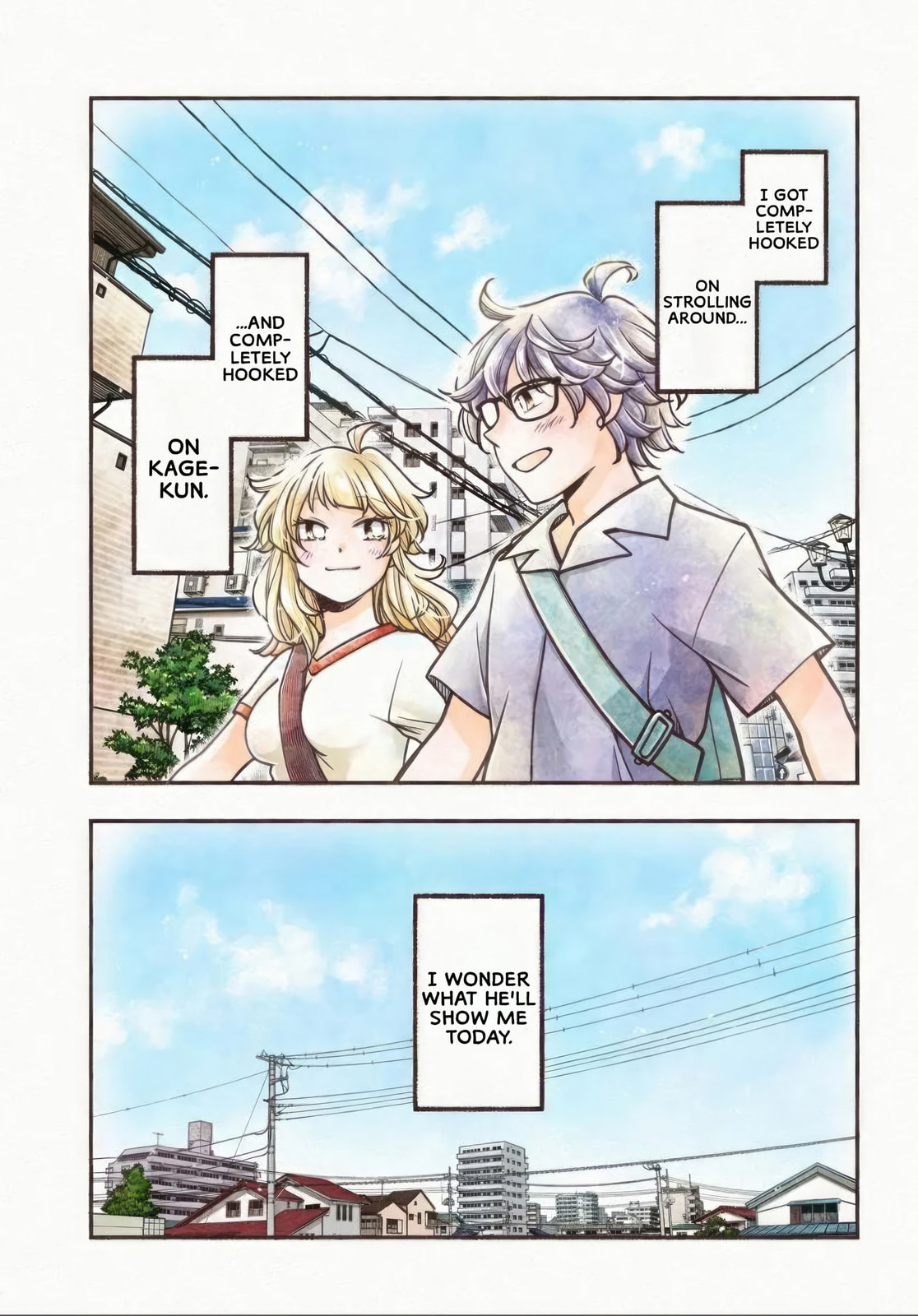Read Futari Machiaruki chapter 7 image 2 on Lezhin