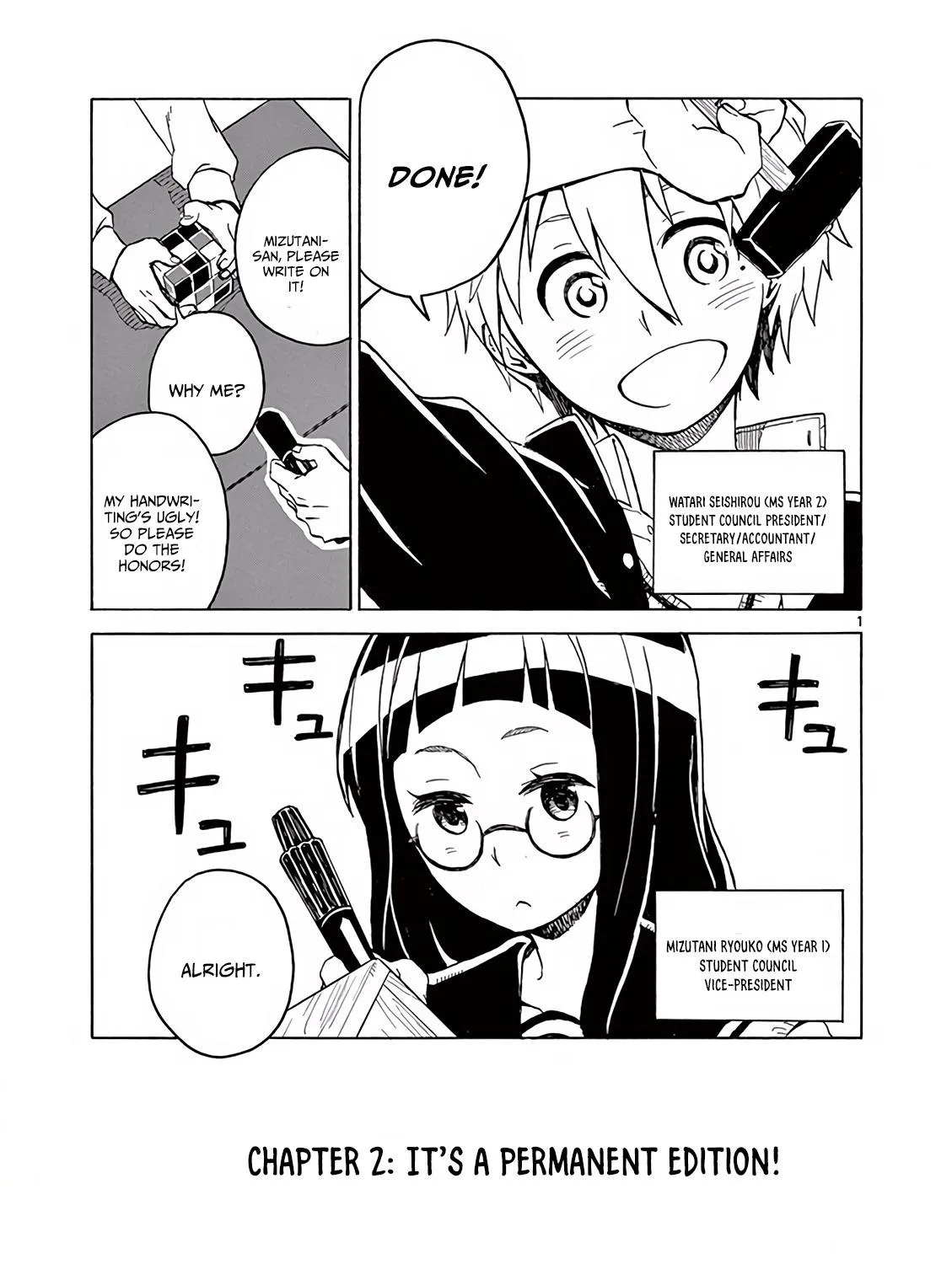 Read Futari Seitokai chapter 2 image 1 on Lezhin