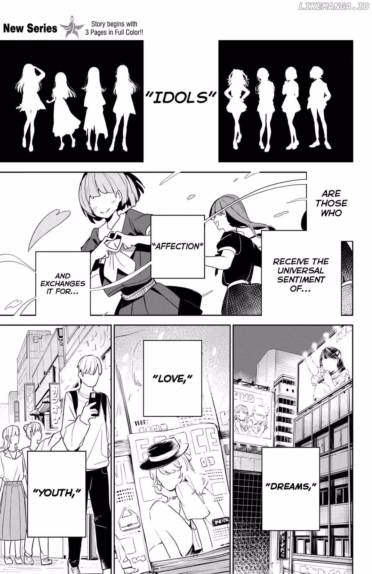 Read Gakuen Idolmaster Gold Rush chapter 1 image 3 on Lezhin