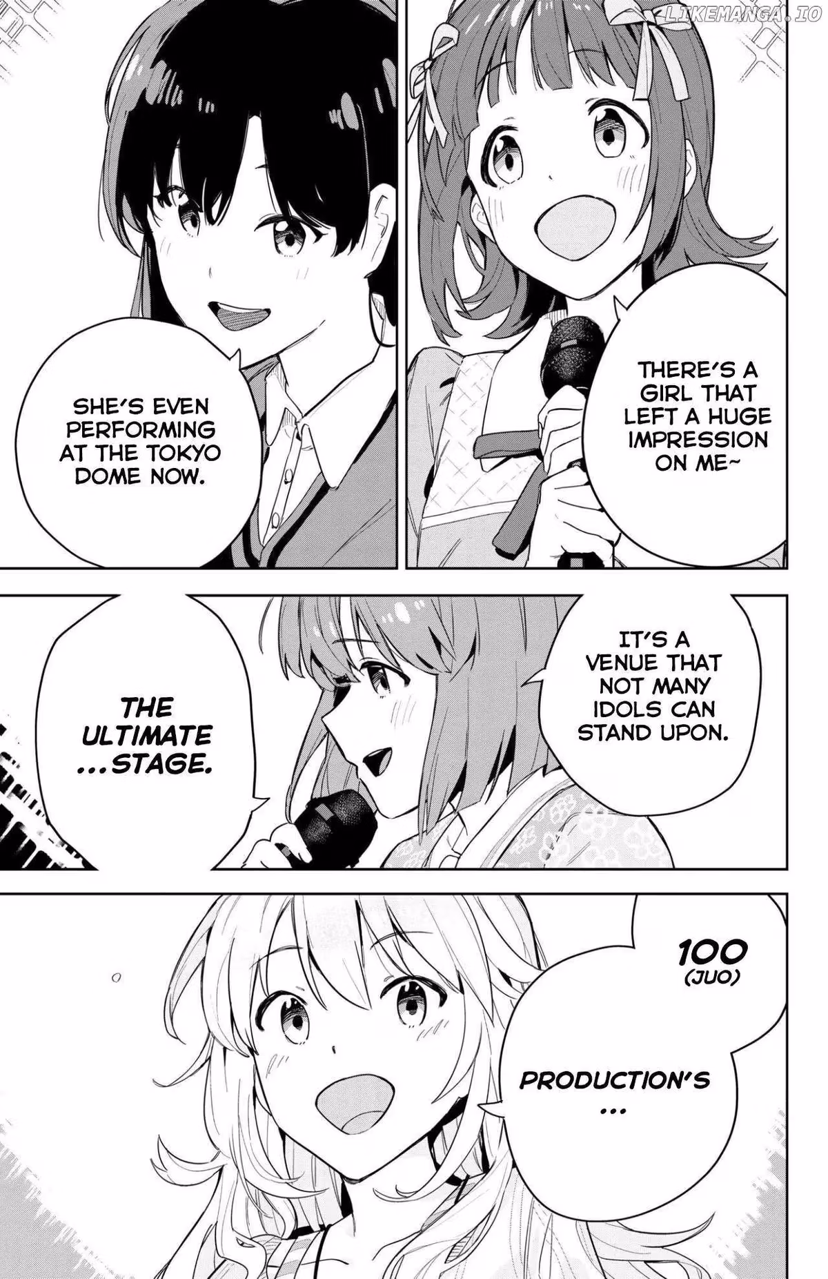 Read Gakuen Idolmaster Gold Rush chapter 1 image 5 on Lezhin