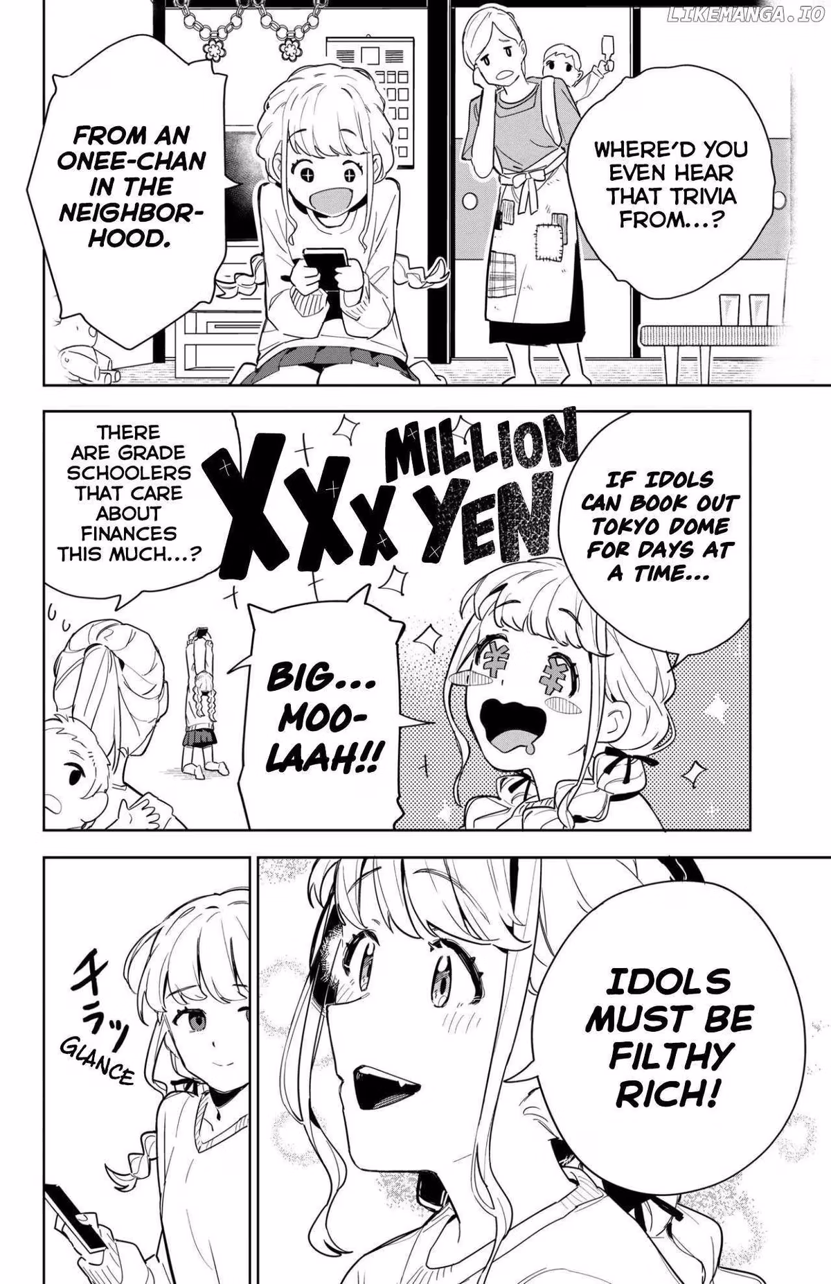 Read Gakuen Idolmaster Gold Rush chapter 1 image 9 on Lezhin