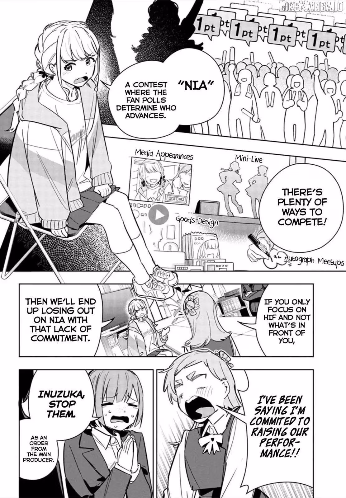 Read Gakuen Idolmaster Gold Rush chapter 23 image 3 on Lezhin