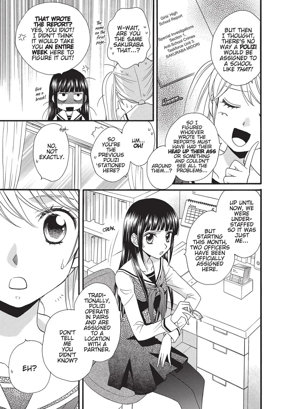 Read Gakuen Polizi chapter 2 image 4 on Lezhin