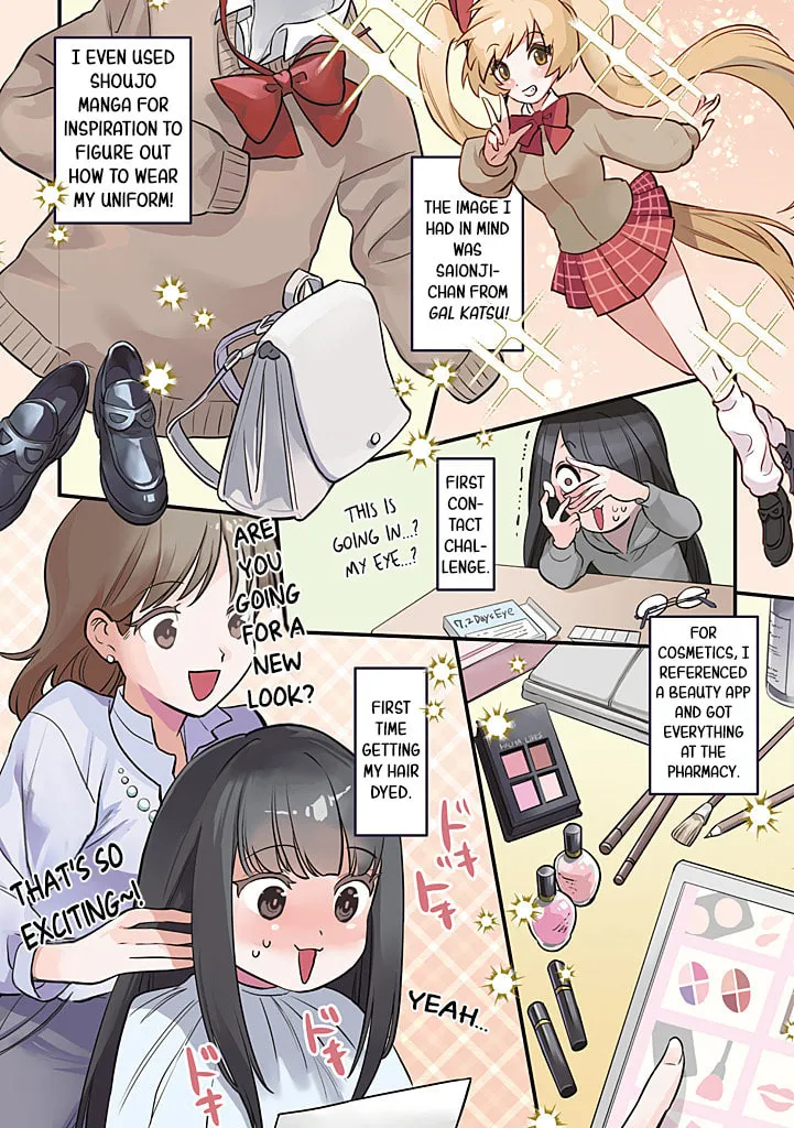 Gal-loving JK wants to be a gal Chapter 1 page 4 - 