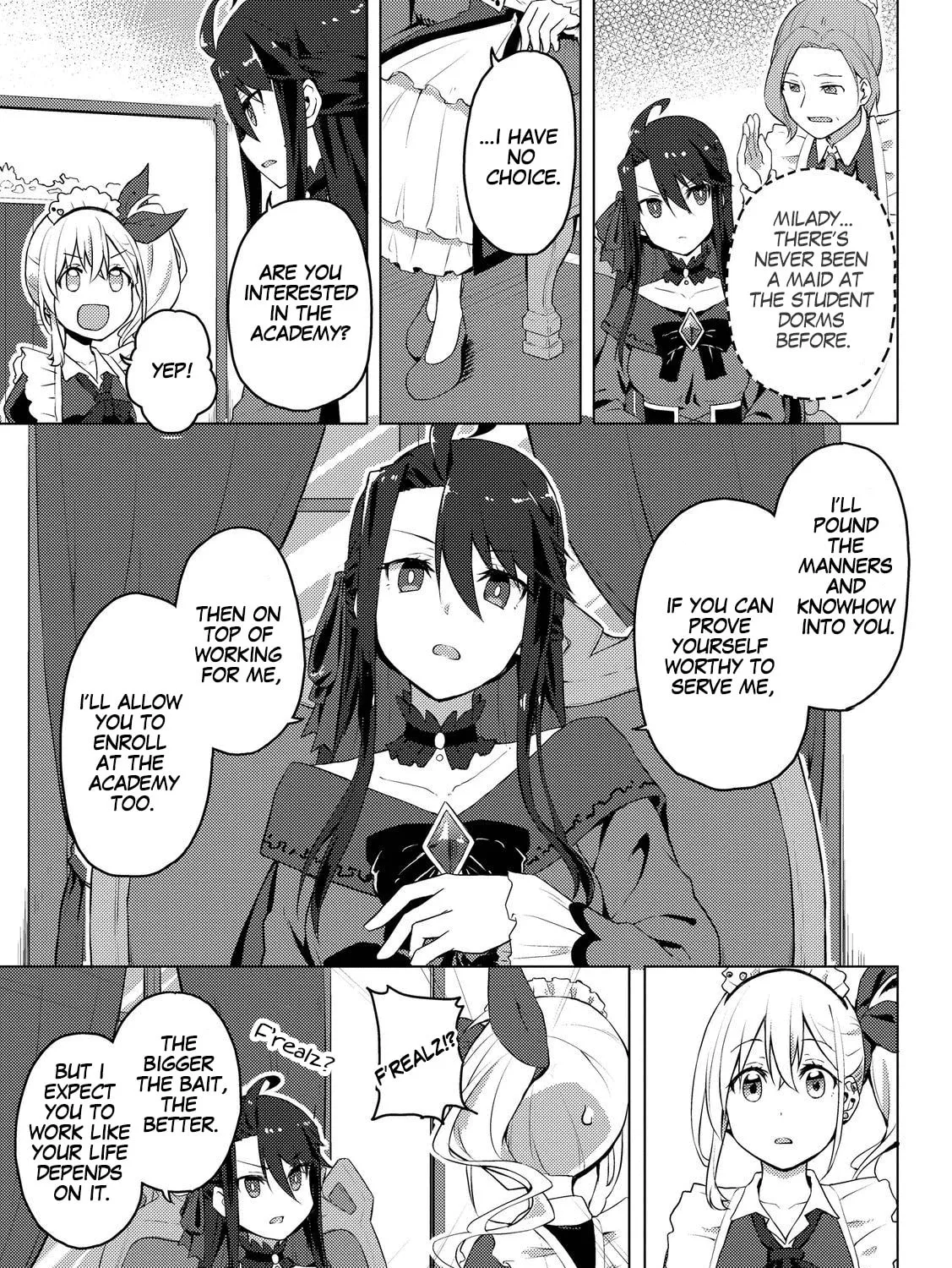 Gal Maid & Villainess: Only Milady's Happy End Will Win! Chapter 1 page 21 - 