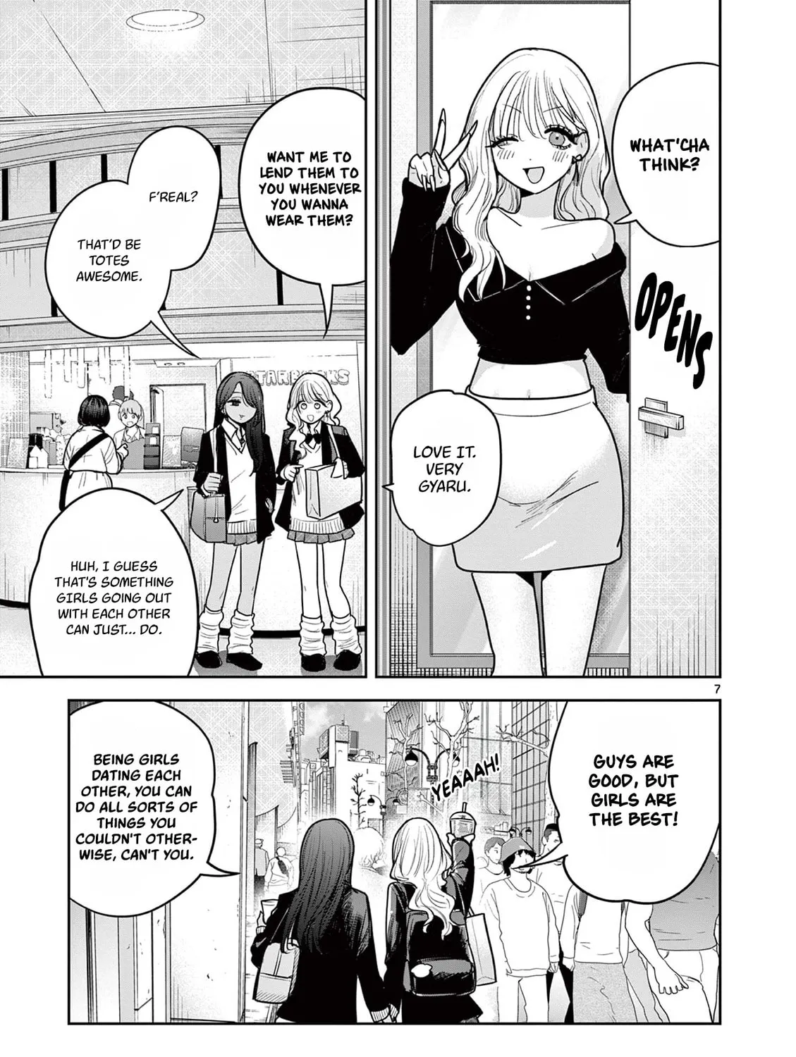 #Gal to Gal no Yuri Chapter 1 page 13 - 