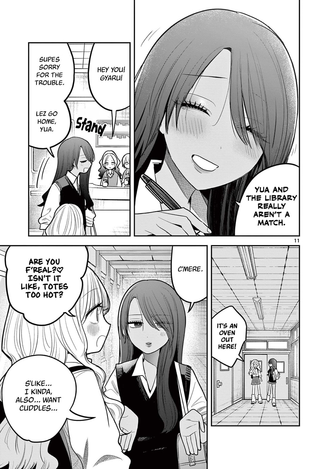 #Gal to Gal no Yuri Chapter 12 page 11 - 