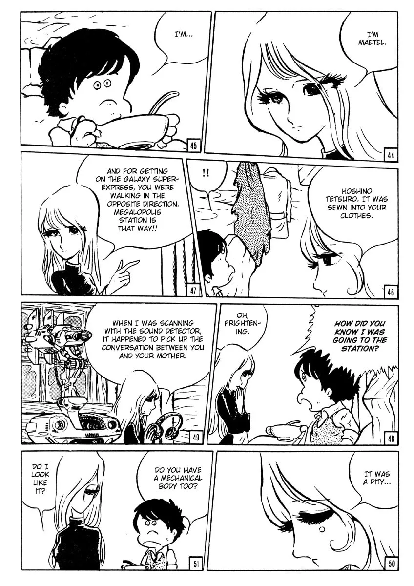 Read Galaxy Express 999 chapter 1 image 11 on Lezhin