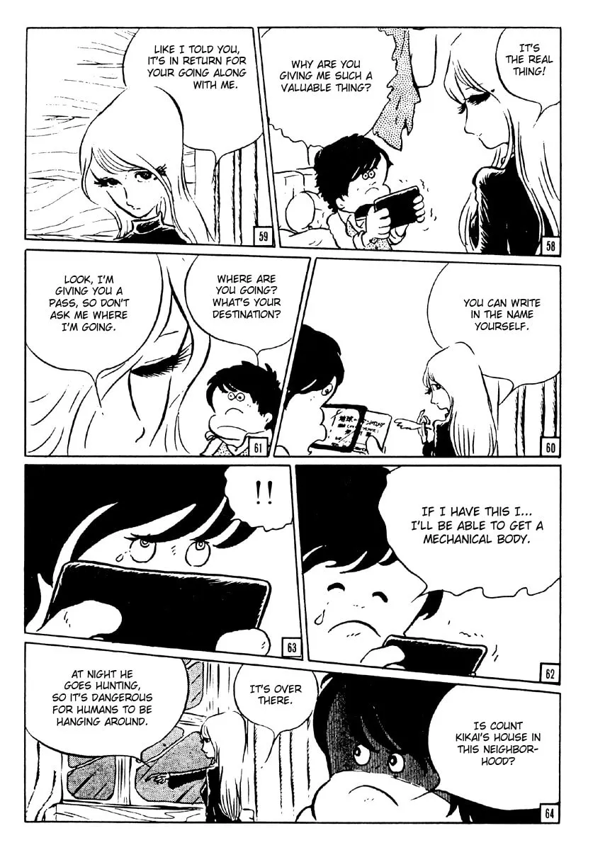 Read Galaxy Express 999 chapter 1 image 13 on Lezhin