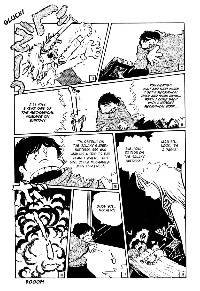 Read Galaxy Express 999 chapter 1 image 19 on Lezhin
