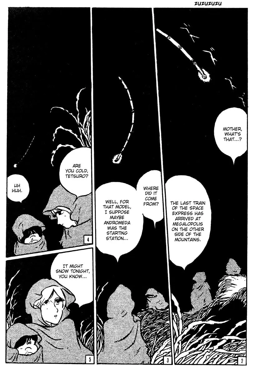 Read Galaxy Express 999 chapter 1 image 3 on Lezhin