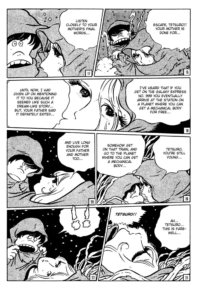 Read Galaxy Express 999 chapter 1 image 6 on Lezhin